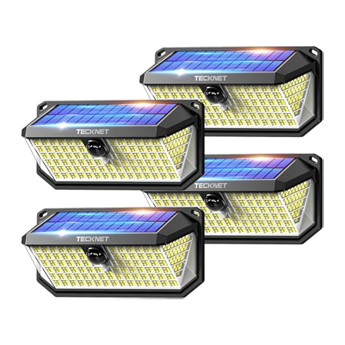 TECKNET Solar Lights Outdoor with Motion Sensor 416 LED