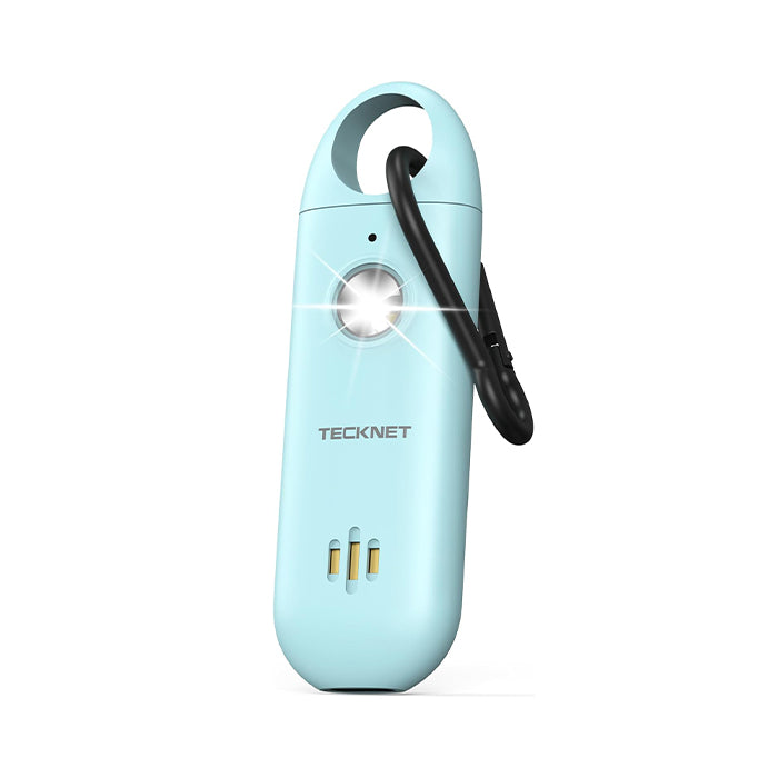 TECKNET Persönlicher Alarm für Frauen, Taschenalarm mit 130dB