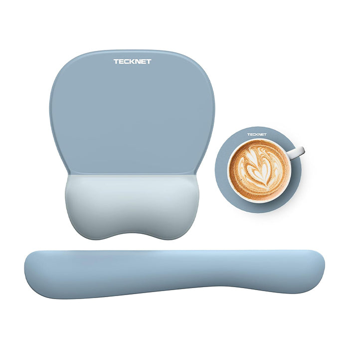 TECKNET 3-in-1 Ergonomisches Mauspad Set