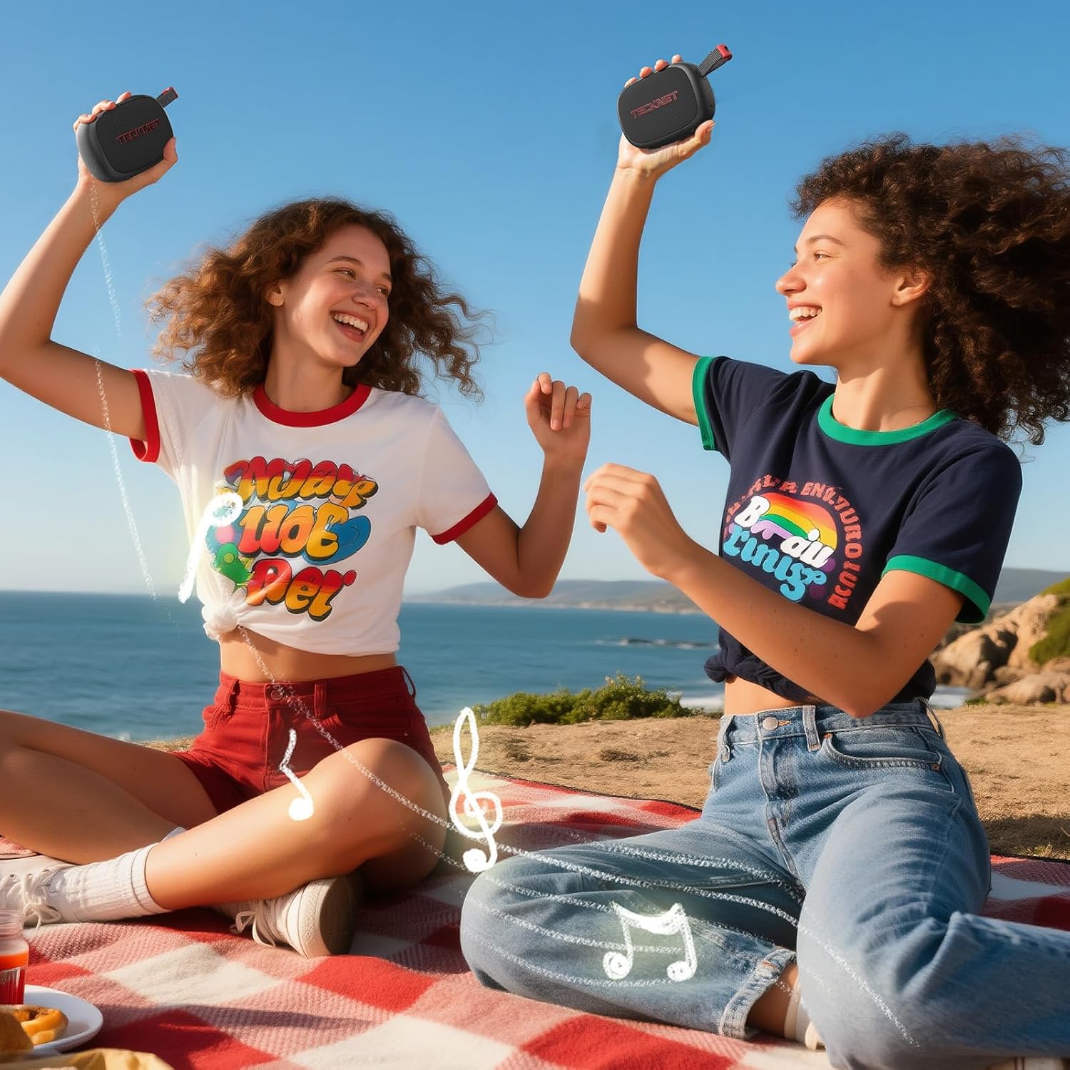 TECKNET Tragbare Bluetooth Lautsprecher