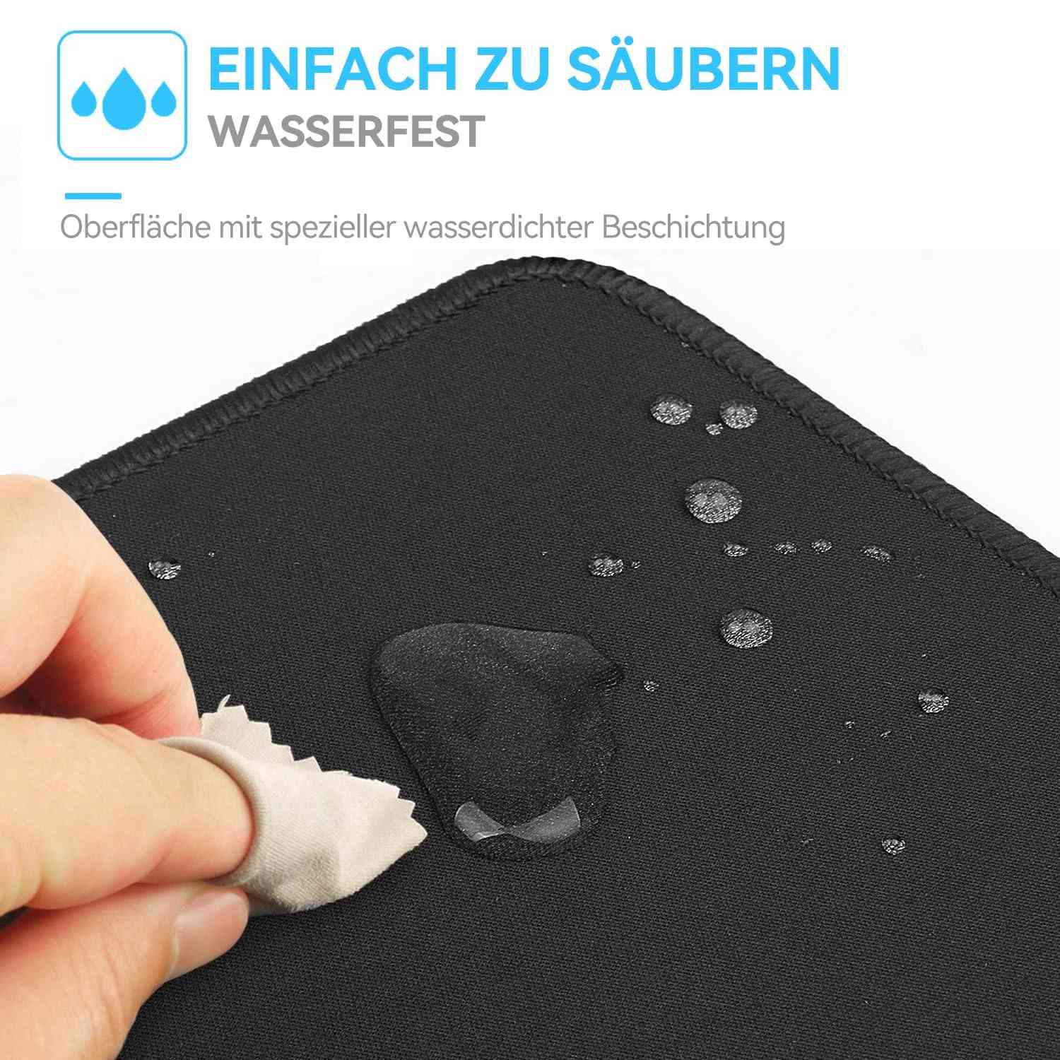 TECKNET Extra großes Gaming-Mauspad 900 x 400 x 3 mm