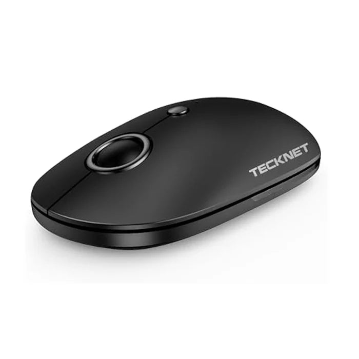 TECKNET Bluetooth Silent Mouse, kabellose Maus 3-Modus (Bluetooth 5.0/3.0+2.4G)