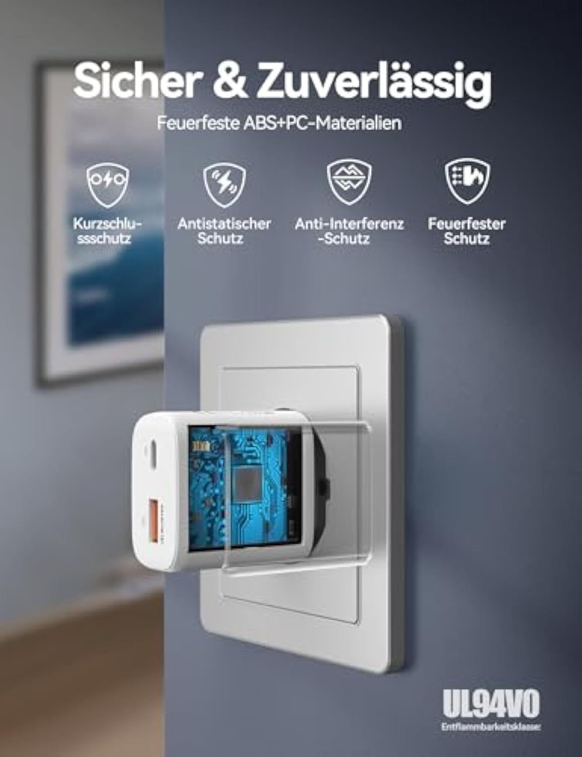 TECKNET 45W USB C ladegerät