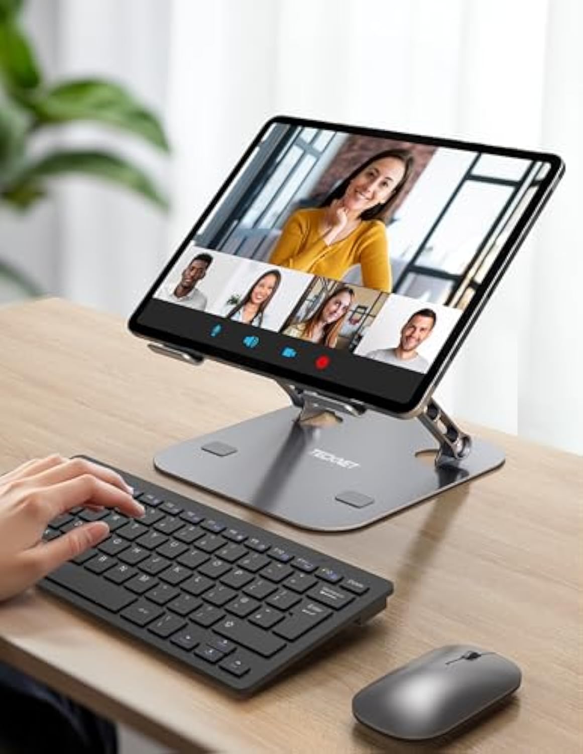 TECKNET Laptop Ständer Höhenverstellbarer, Kompatibel mit Allen 11 bis 17,3 Zoll für Notebooks,MacBook und Tablets