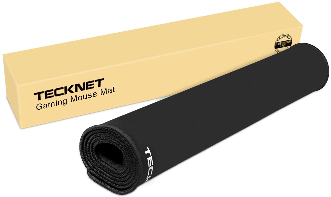 TECKNET Extra großes Gaming-Mauspad 900 x 400 x 3 mm