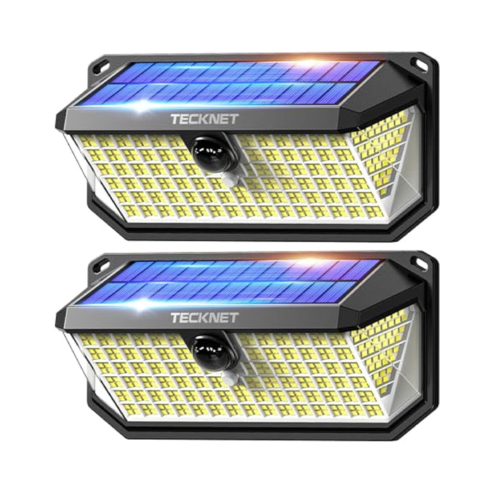 TECKNET Solar Lights Outdoor with Motion Sensor 416 LED
