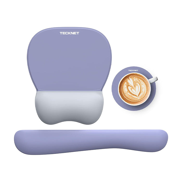 TECKNET 3-in-1 Ergonomisches Mauspad Set