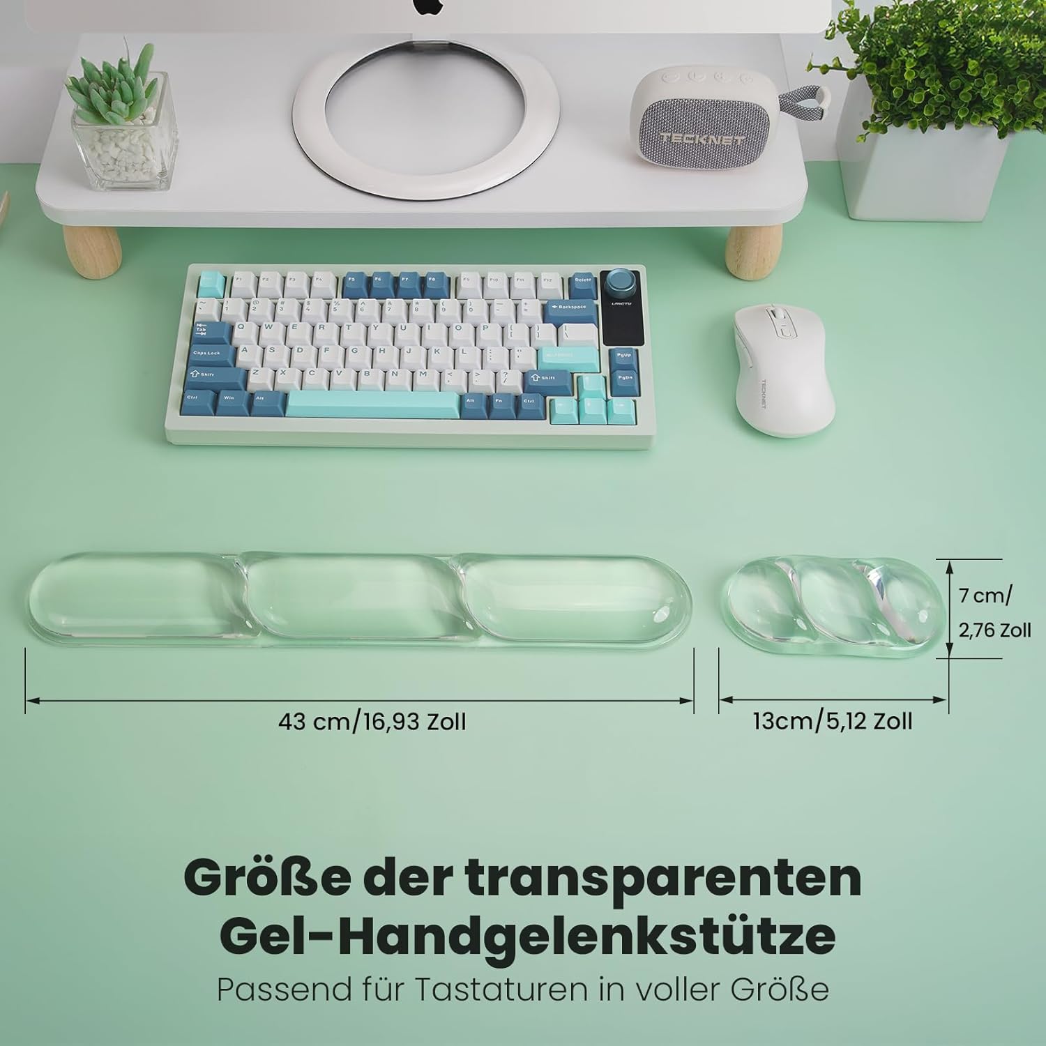 TECKNET Handballenauflage Tastatur