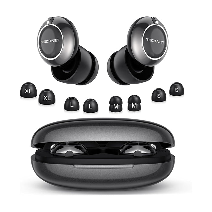 TECKNET Anpassbare Ohrstöpsel mit 3 Modi – Geräuschreduzierende