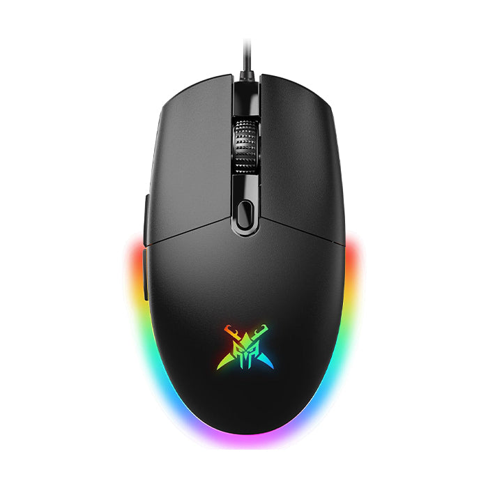 TECKNET RGB Gaming Maus mit Kabel, 10000 DPI