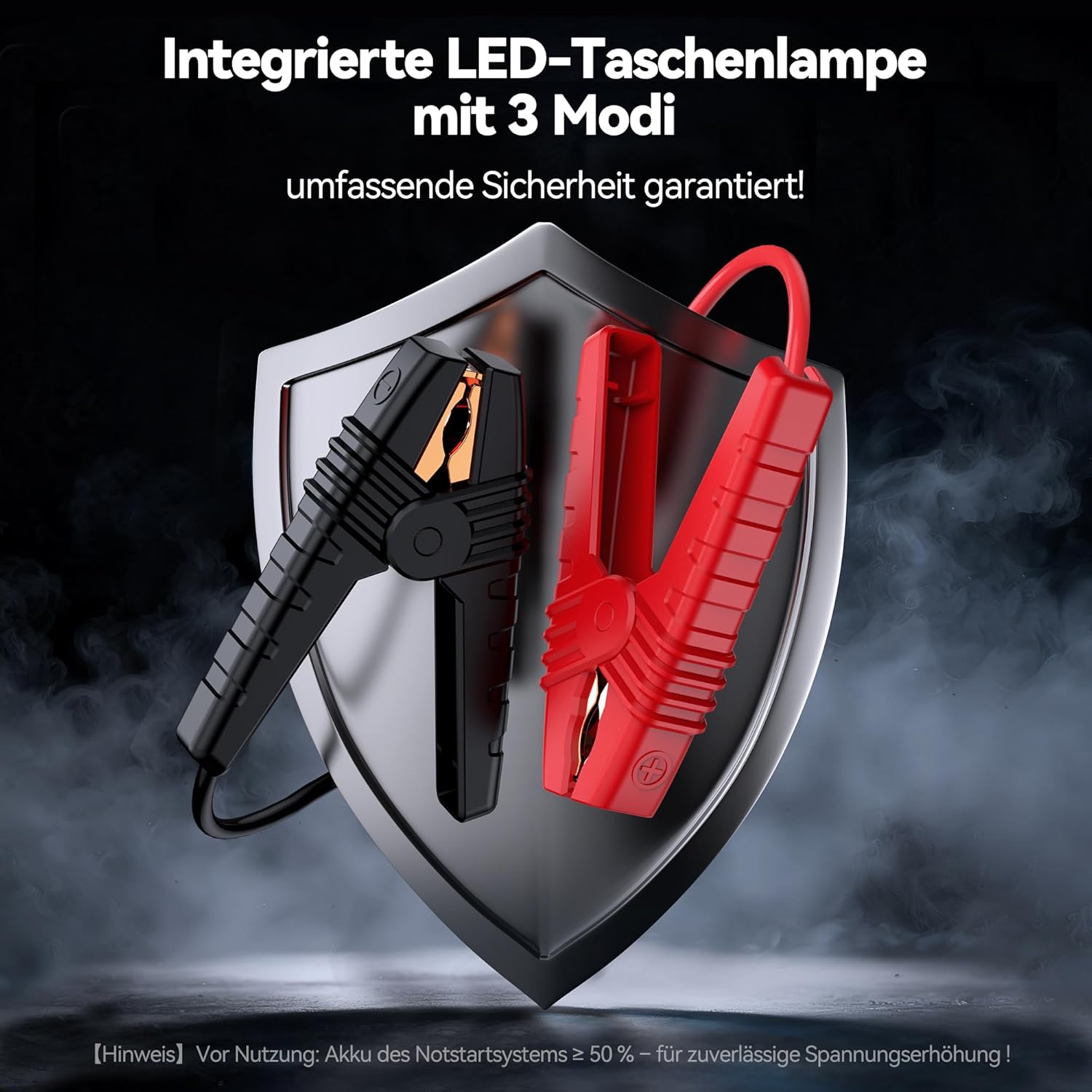 TECKNET Starthilfe Powerbank für Pkw – Auto Starthilfe Powerbank 4000A 12V