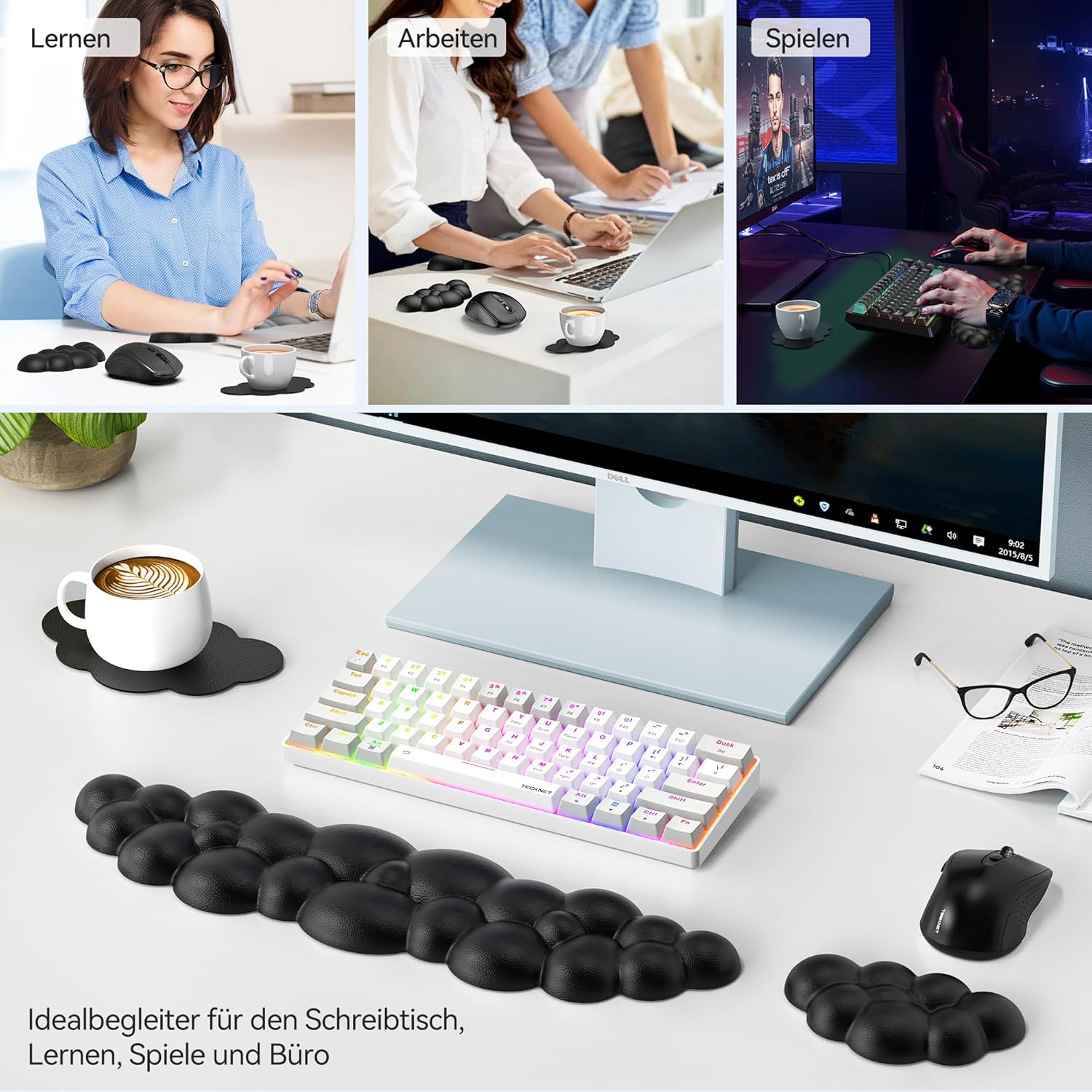 TECKNET Wolke Handballenauflage Tastatur