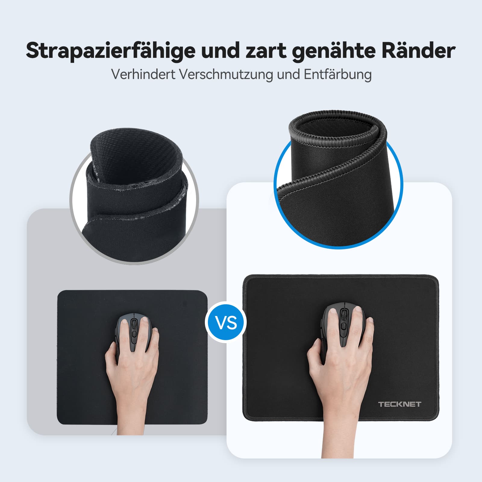 TECKNET Mouse Mat, 28 x 21 cm