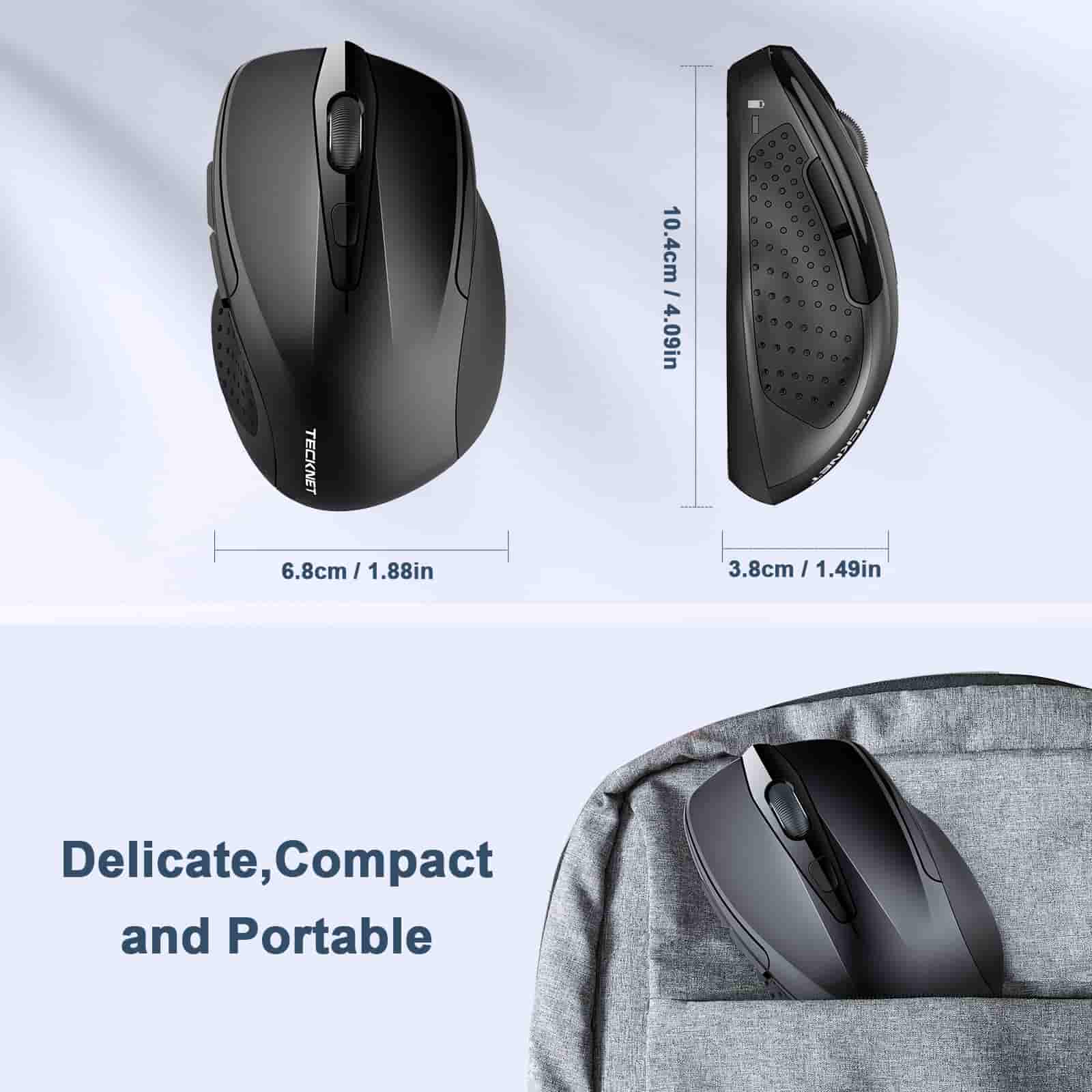 TECKNET Pro 2.4G 2600 DPI Wireless Mouse