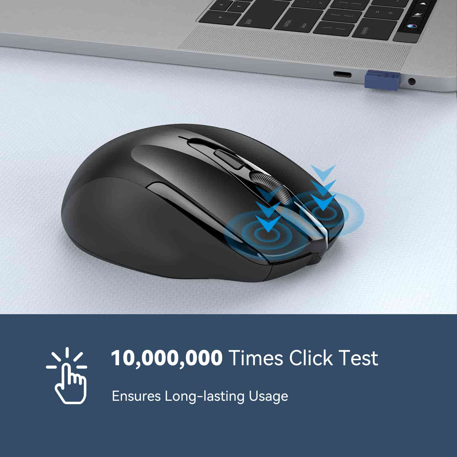 TECKNET Pro 2.4G 2600 DPI Wireless Mouse