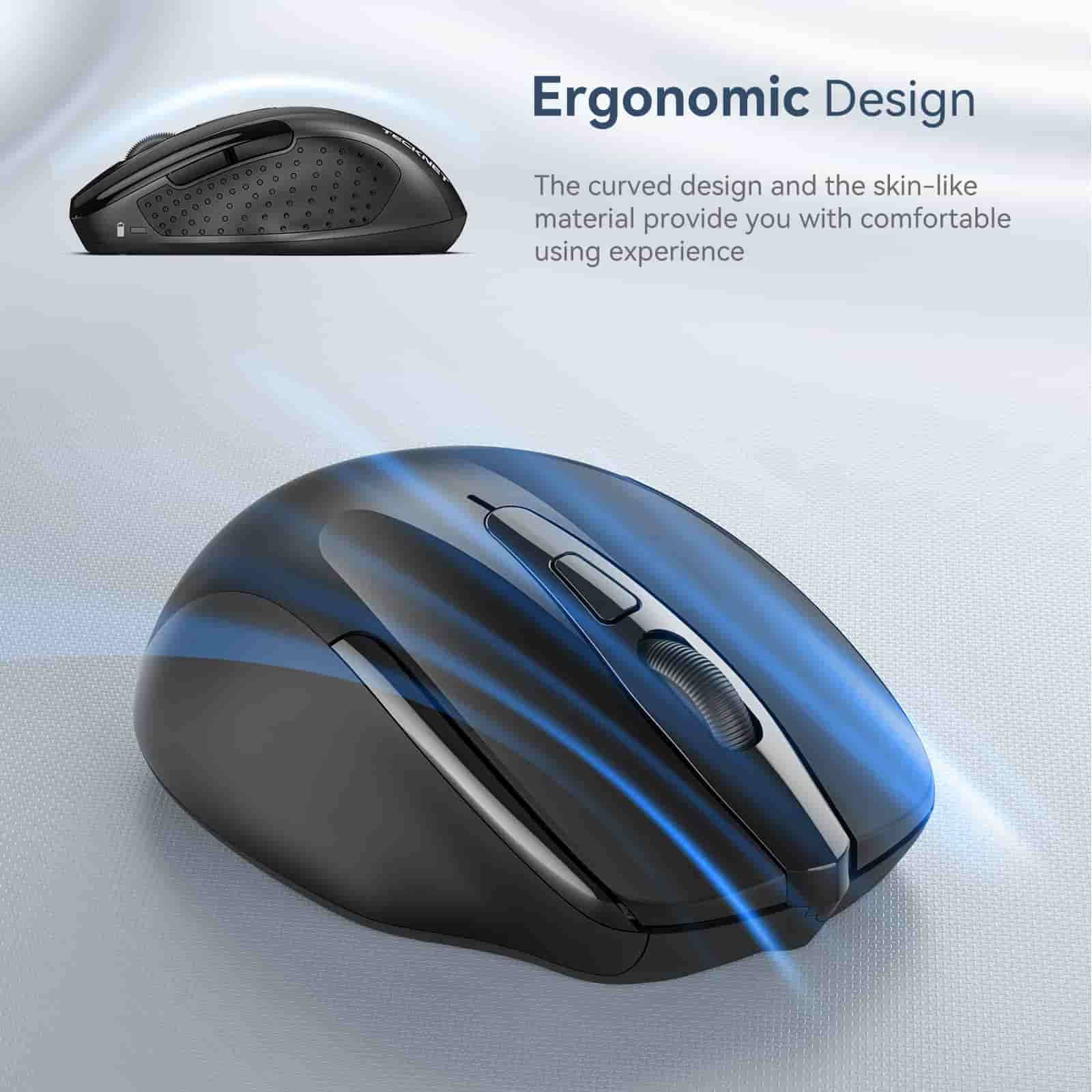 TECKNET Pro 2.4G 2600 DPI Wireless Mouse