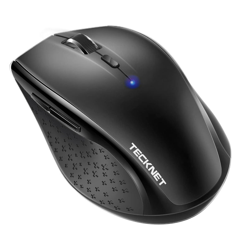 TECKNET Maus Kabellos, 3200 DPI Maus Kabellose Bluetooth Mouse 6 Verstellbare DPI Level