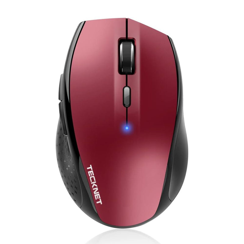 TECKNET Maus Kabellos, 3200 DPI Maus Kabellose Bluetooth Mouse 6 Verstellbare DPI Level