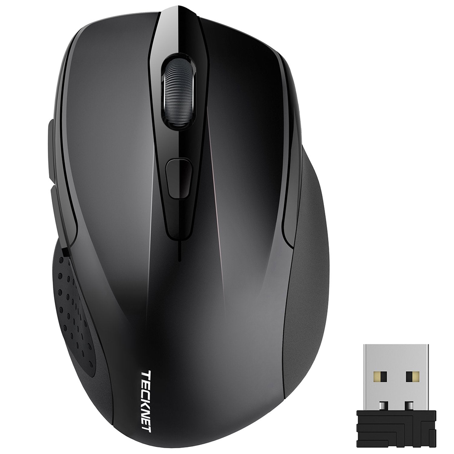 TECKNET Pro 2.4G 2600 DPI Wireless Mouse for Office Cordless Mice - smartekbox