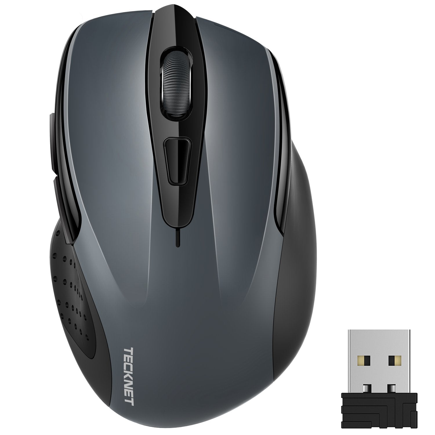 TECKNET Pro 2.4G 2600 DPI Wireless Mouse for Office Cordless Mice - smartekbox