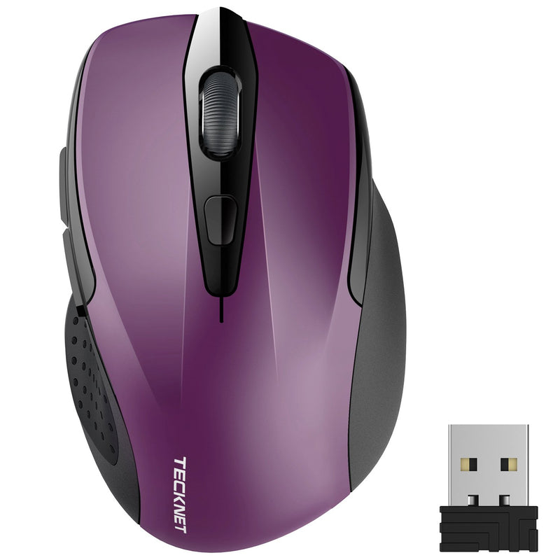 TECKNET Pro 2.4G 2600 DPI Wireless Mouse for Office Cordless Mice - smartekbox