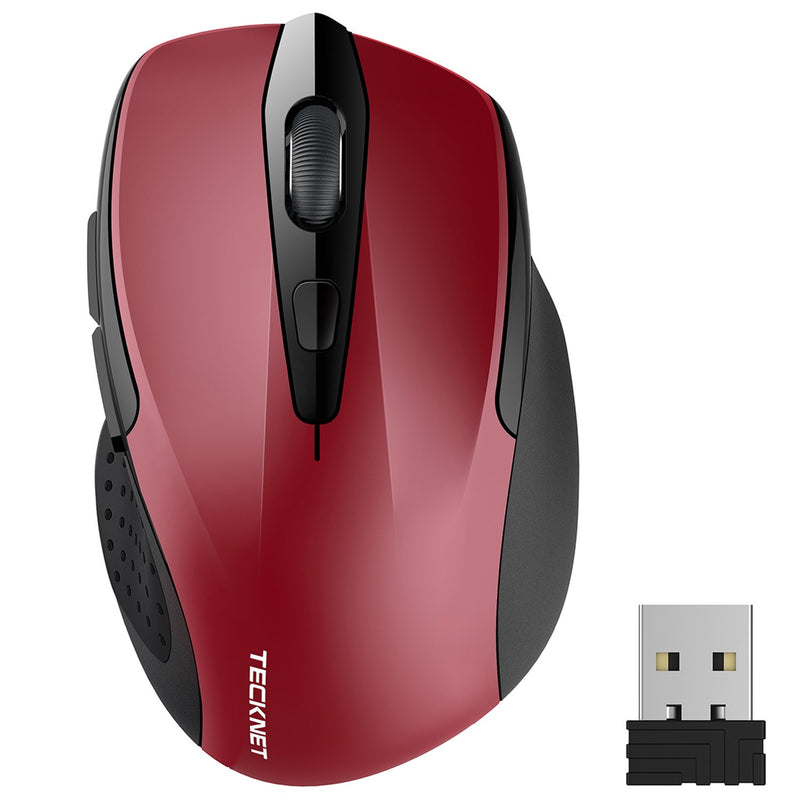 TECKNET Pro 2.4G 2600 DPI Wireless Mouse for Office Cordless Mice - smartekbox